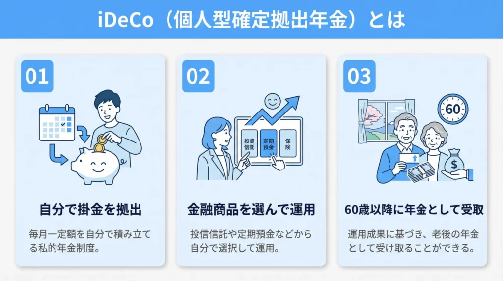 iDeCo（個人型確定拠出年金）とは