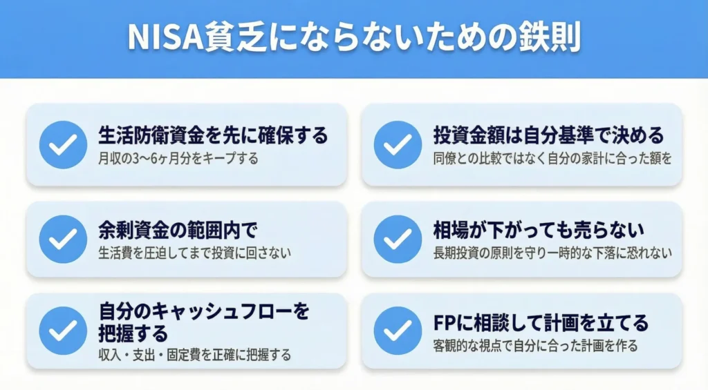 NISA貧乏にならない！公務員のための鉄則